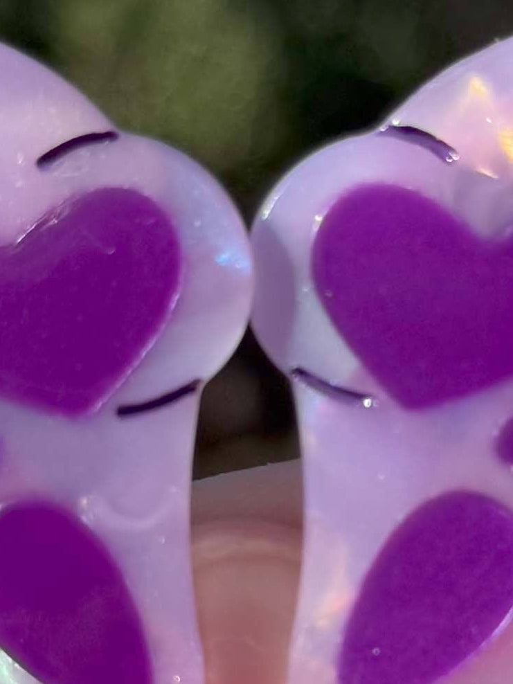 Purple Phantom Hair Clip