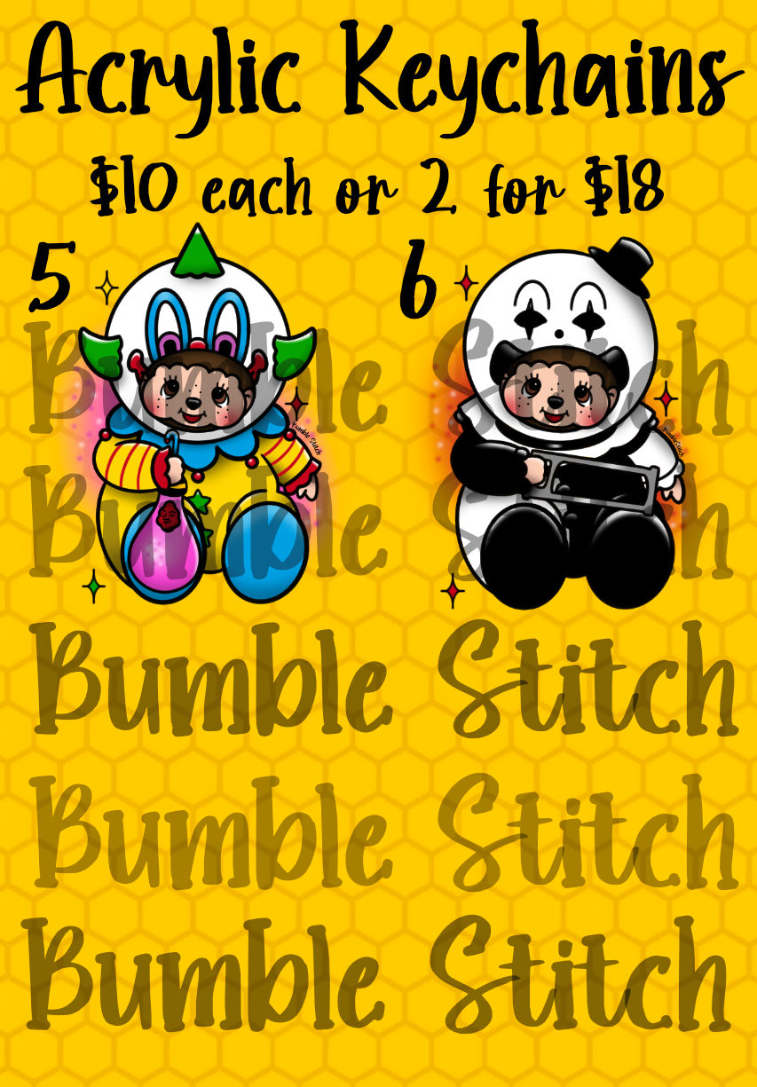 Baby Horror Acrylic Keychain