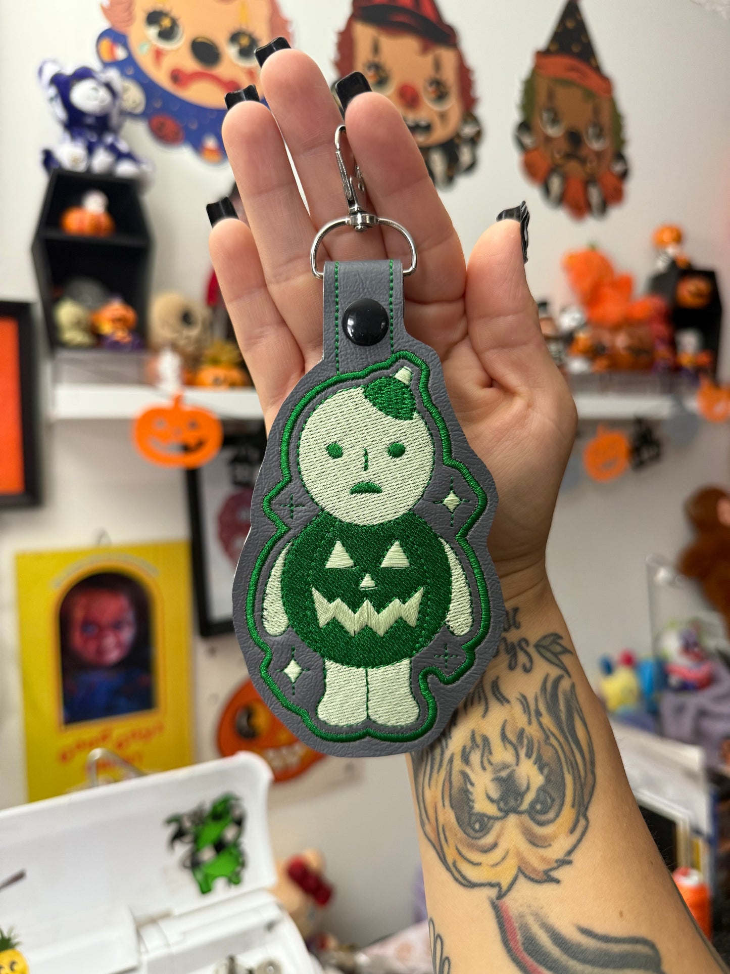 Embroidered Keychains