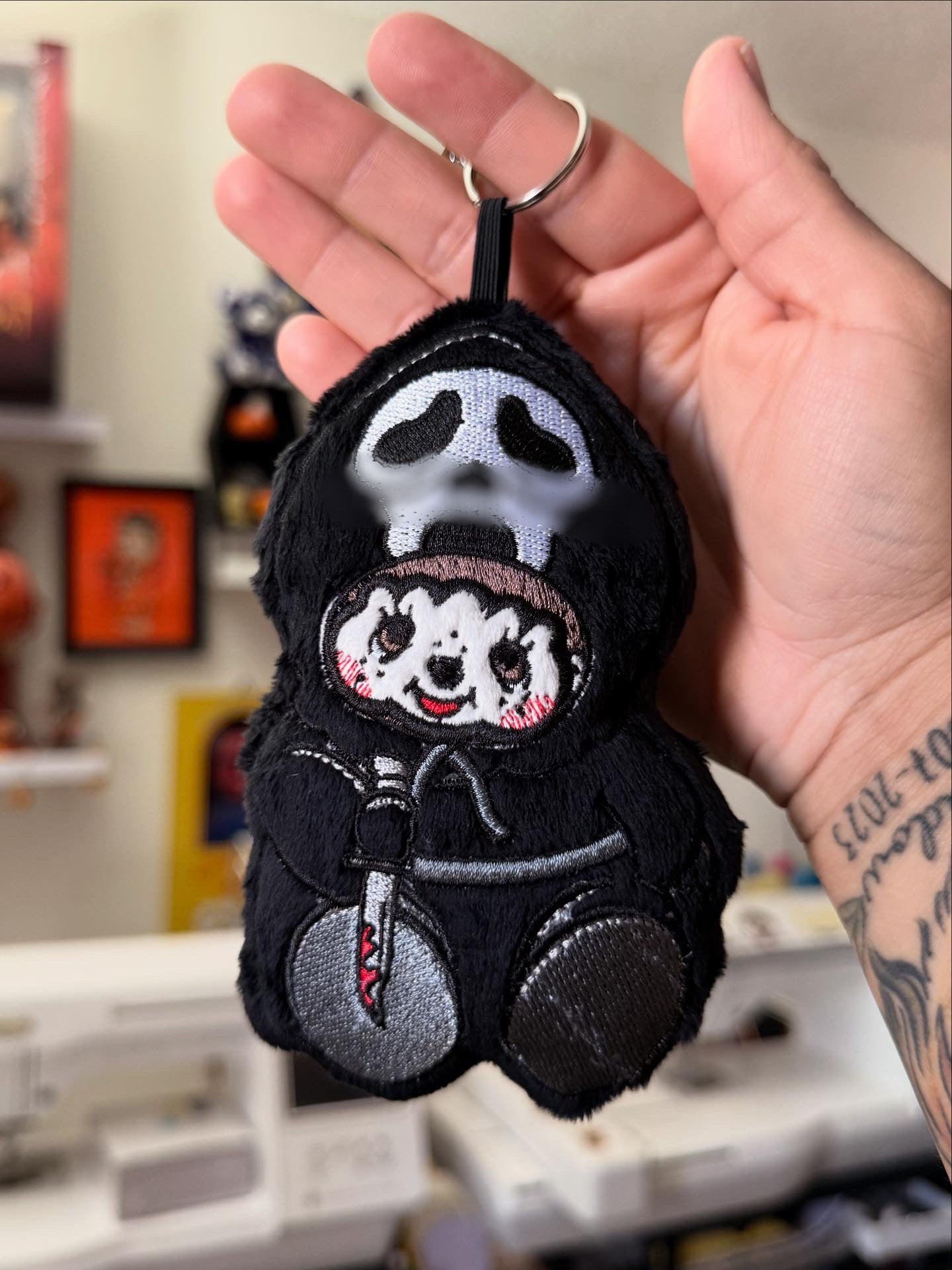 Phantom Baby Keychain Plushie
