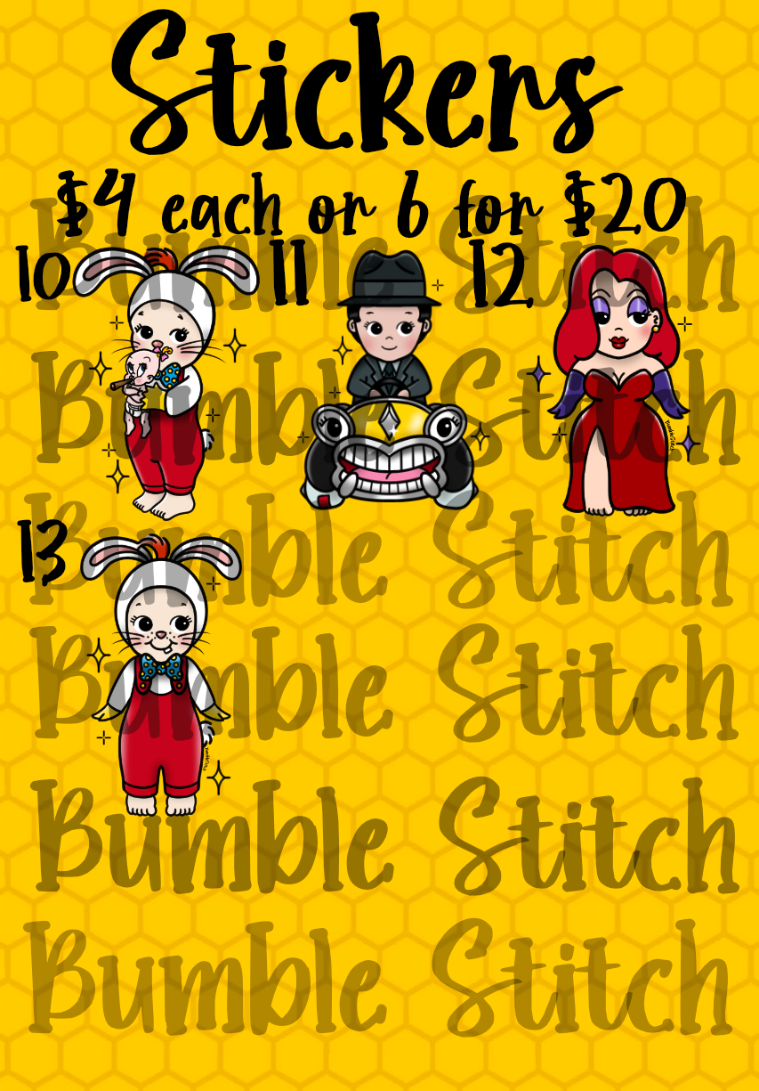 Angels Matte Stickers