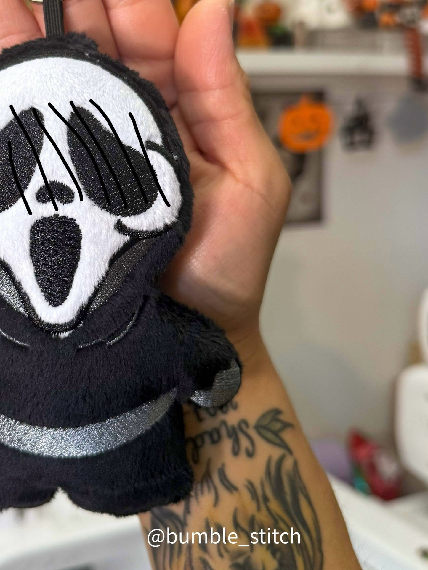 Chibi Phantom Plushie Keychain