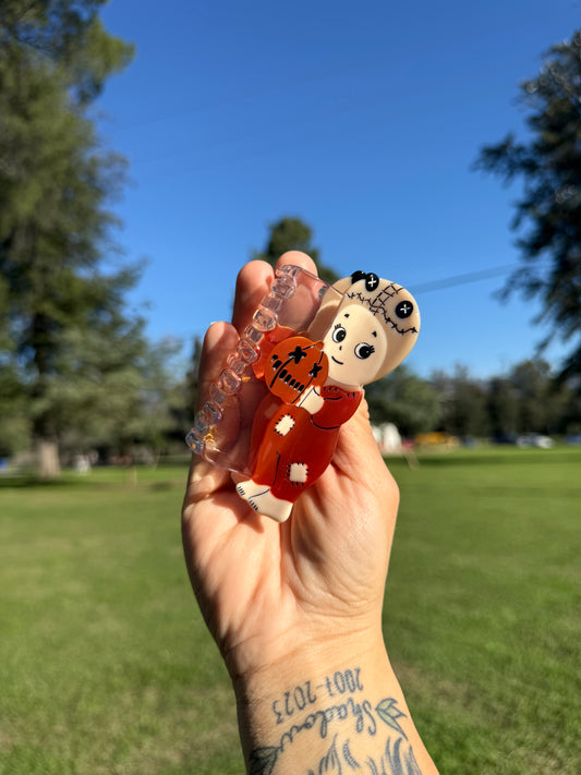 Pumpkin Kid Angel Hair Claw
