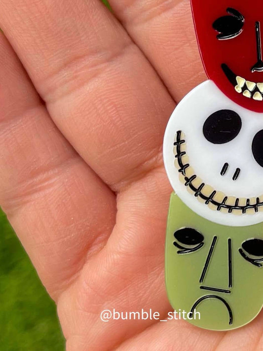B Grade Trick r Treaters Hair Clip