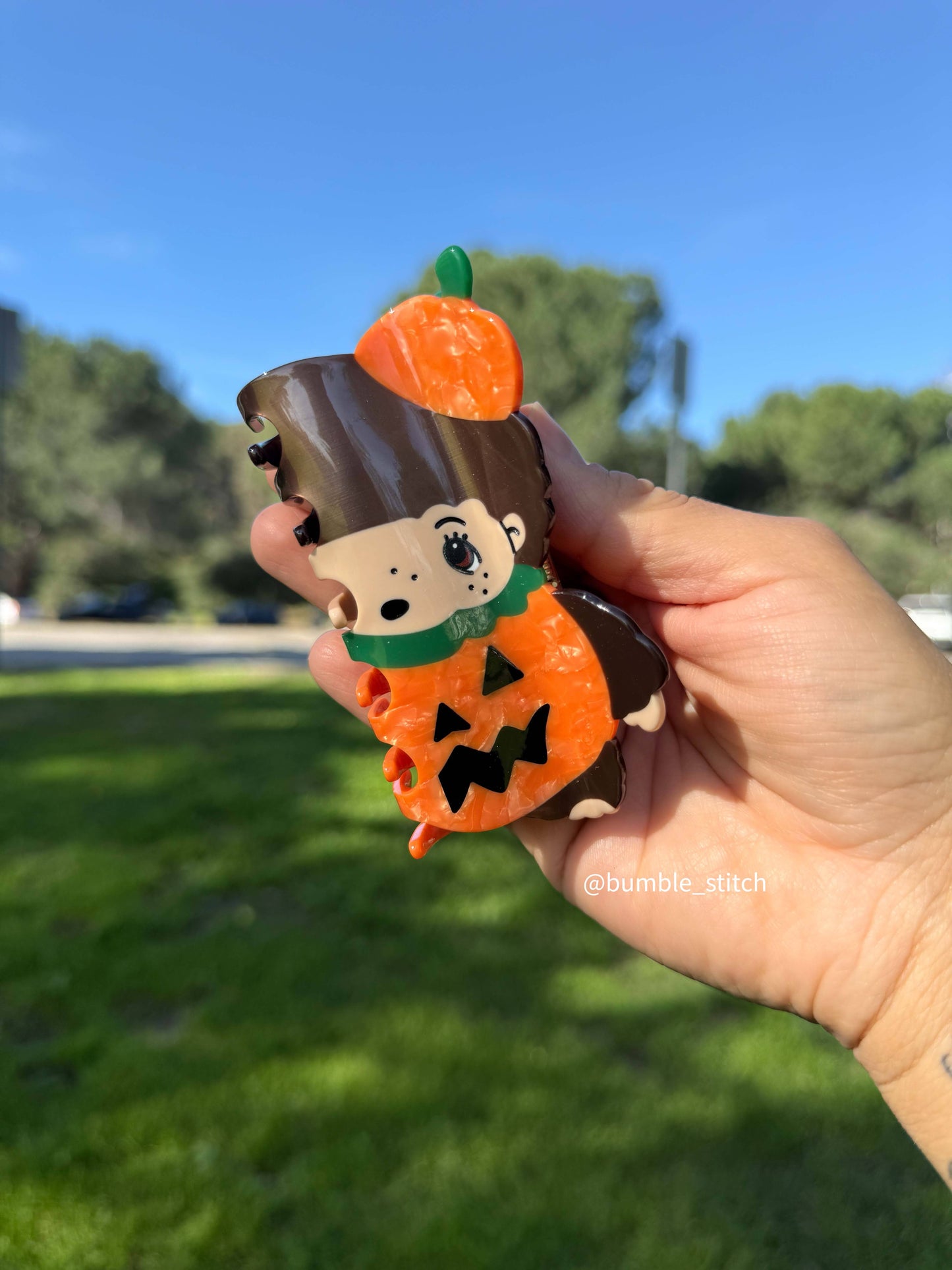 B Grade PumpkinChhi Hair Claw