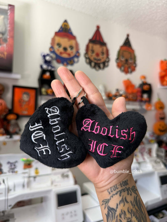 Donation Hearts Plushie Keychain