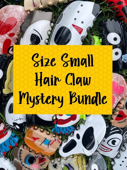 Size Small Hair Claw Mystery Bundle