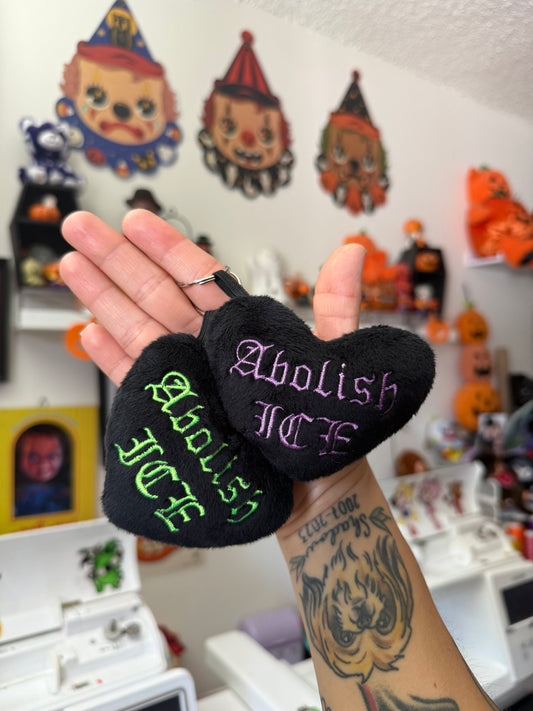Donation Hearts Plushie Keychain