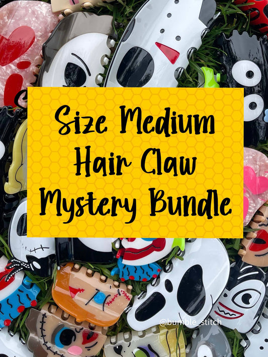 Size Medium Hair Claw Mystery Bundle