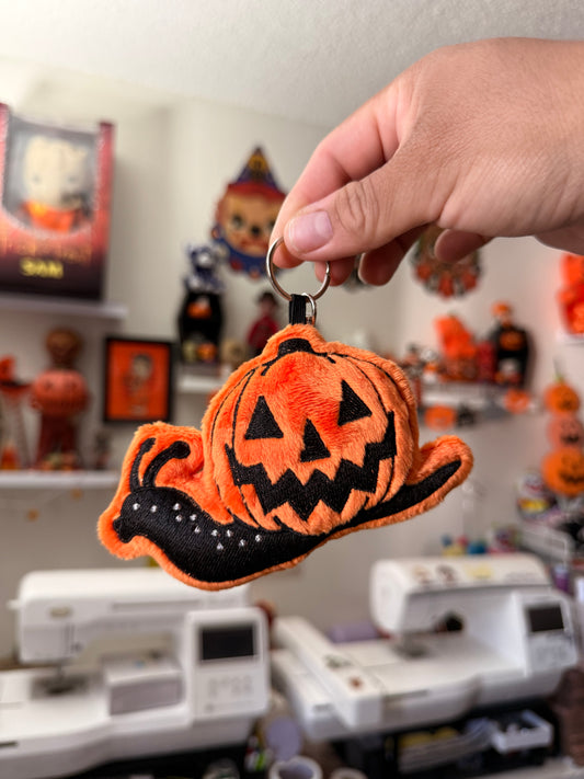 Snail Plushie Keychain
