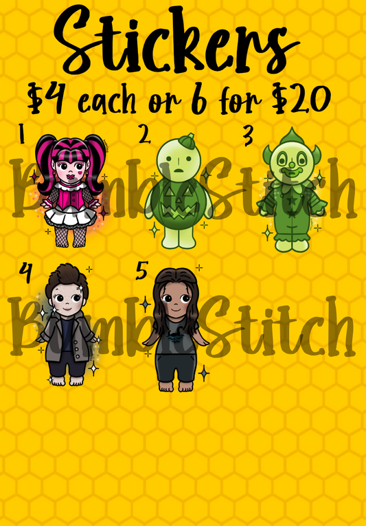 Angels Matte Stickers